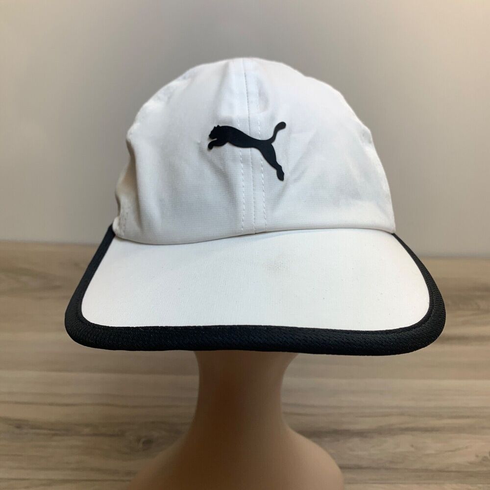 Puma Golf Hat Cap Mens Size One Size Adjustable Strap Back White